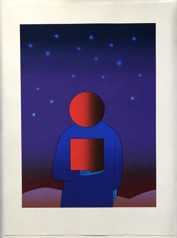 Serigrafía Folon - 35 ans après