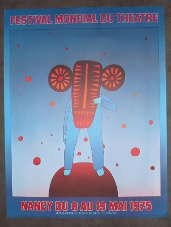 Cartel Folon - Festival mondial du théatre