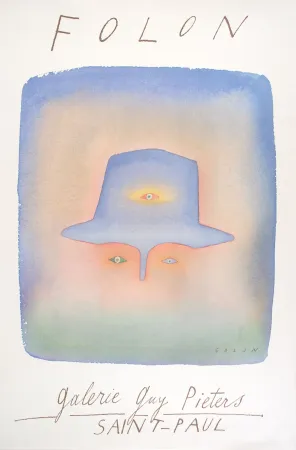 Cartel Folon - Folon - Galerie Guy Pieters I