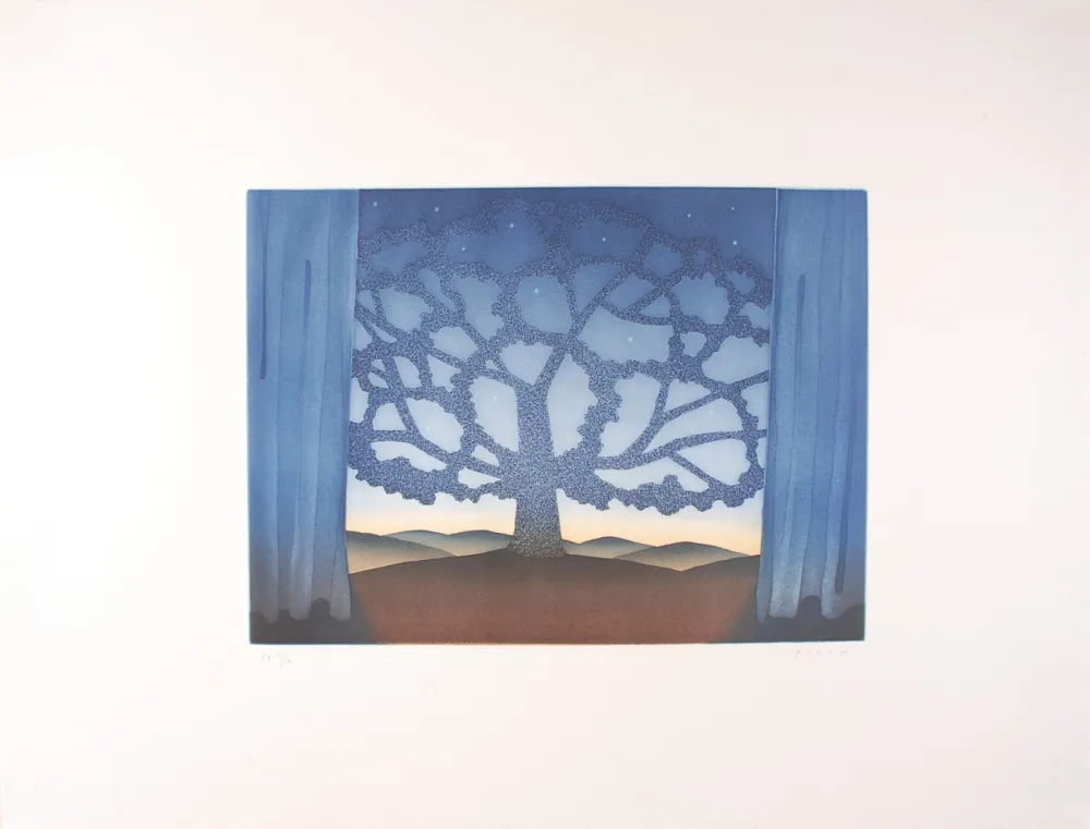 Aguafuerte Y Aguatinta Folon - Godot