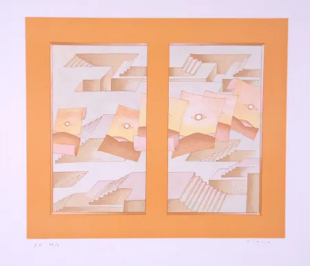 Litografía Folon - Image pour Berggruen