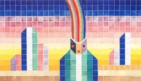 Cerámica Folon - La Pensée (céramique)