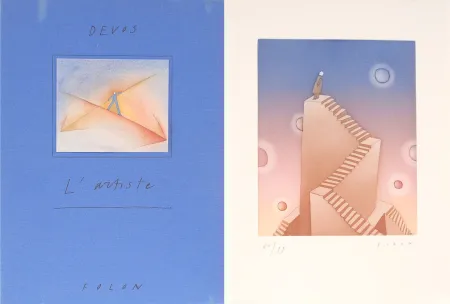 Libro Ilustrado Folon - L'Artiste Folon - Devos