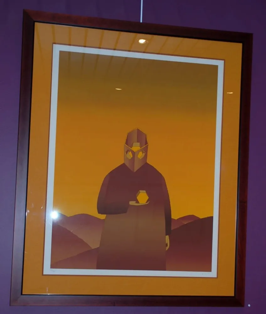 Serigrafía Folon - Le Penseur