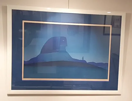 Serigrafía Folon - L'Etranger - The Stranger