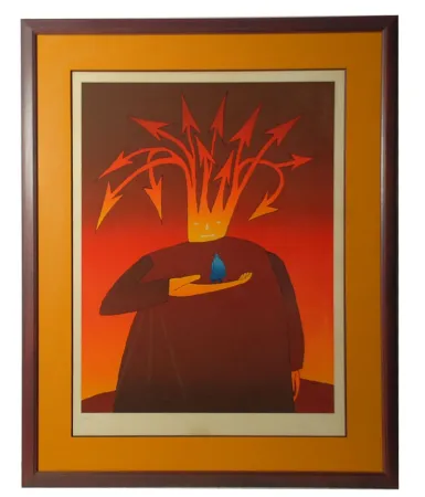 Serigrafía Folon - Macbeth