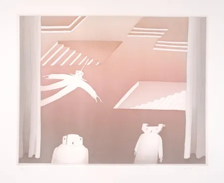 Aguafuerte Y Aguatinta Folon - PIAZZA