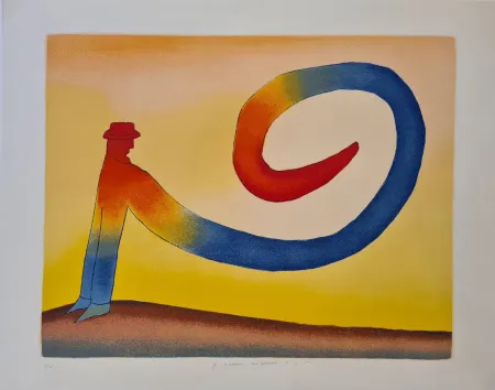 Litografía Folon - Sans titre 