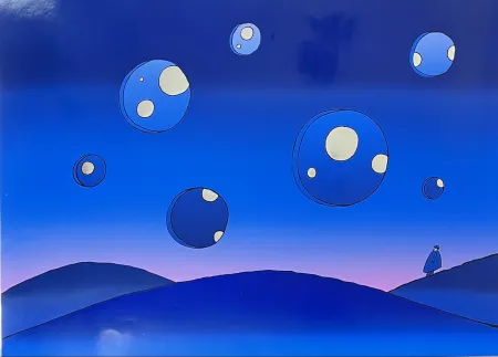 Serigrafía Folon - Untitled 