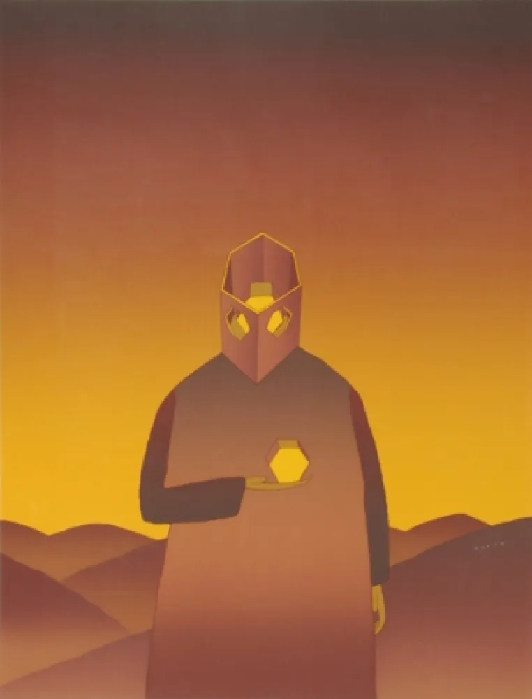 Serigrafía Folon - Untitled