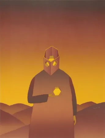 Serigrafía Folon - Untitled