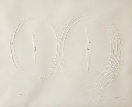 Aguafuerte Fontana - Concetto Spaziale