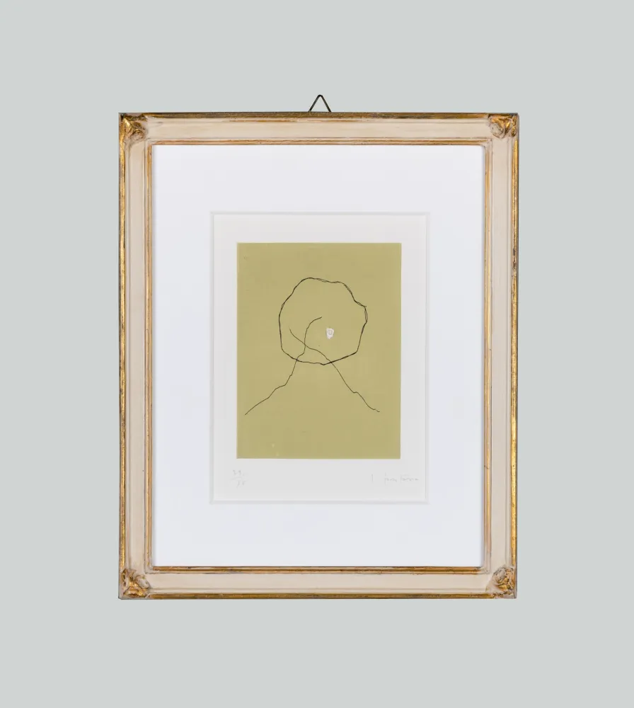 Aguatinta Fontana - Concetto spaziale