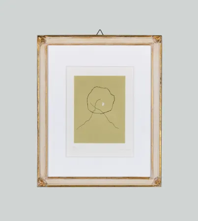 Aguatinta Fontana - Concetto spaziale