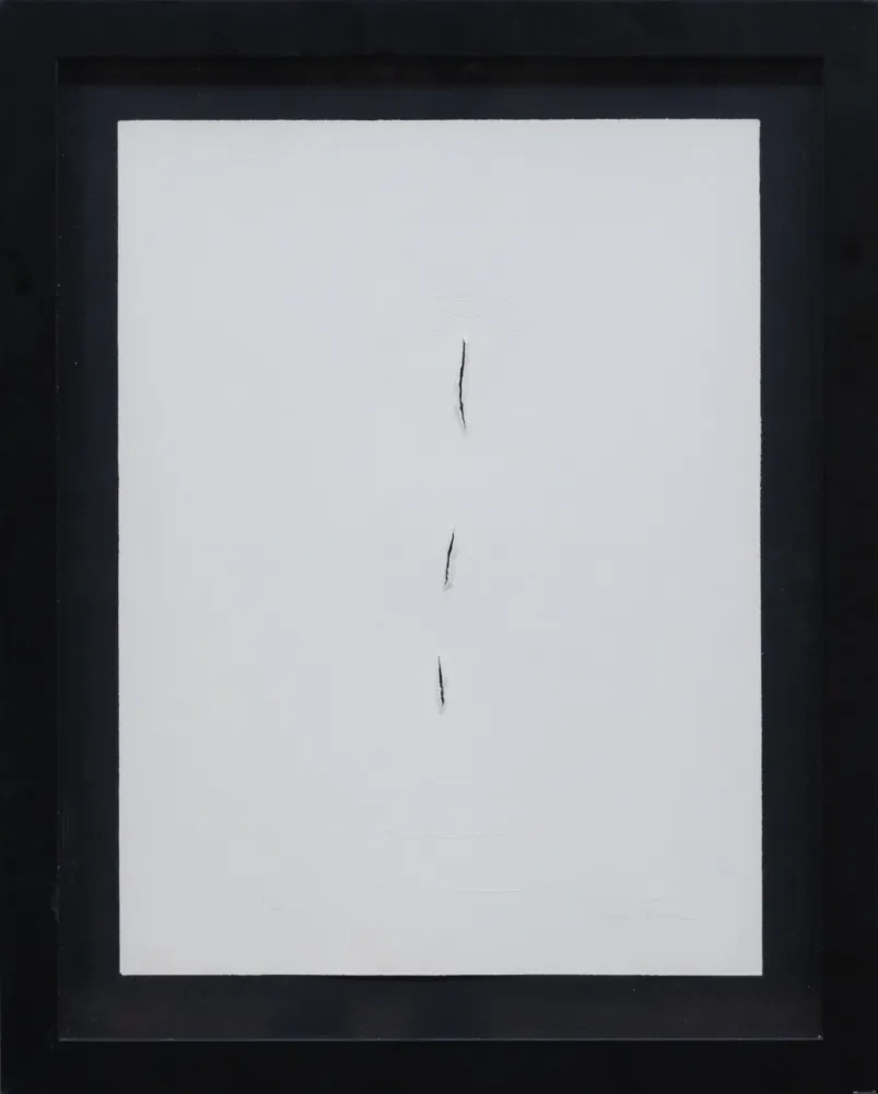 Grabado Fontana - Concetto spaziale, 1967