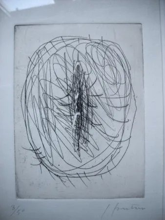 Aguafuerte Fontana - Concetto Spaziale