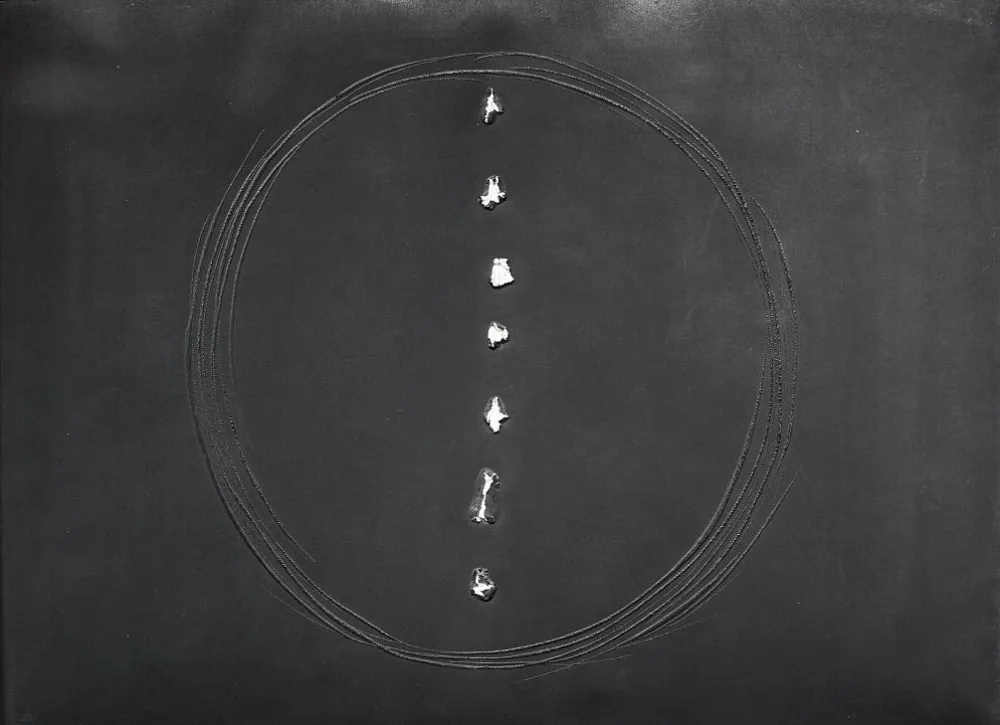 Aguafuerte Y Aguatinta Fontana - Concetto spaziale