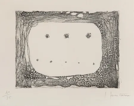 Aguafuerte Y Aguatinta Fontana - L’épée dans l’eau