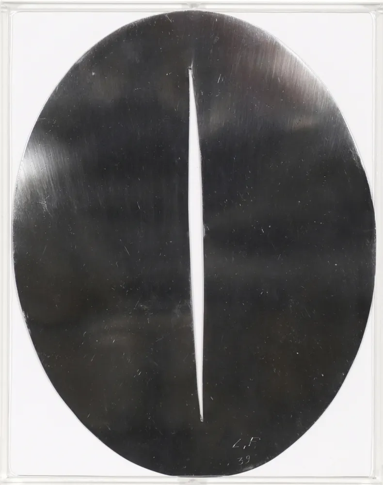 Múltiple Fontana - Portrait d’Antonin Artaud, by Otto Hahn (Steel)