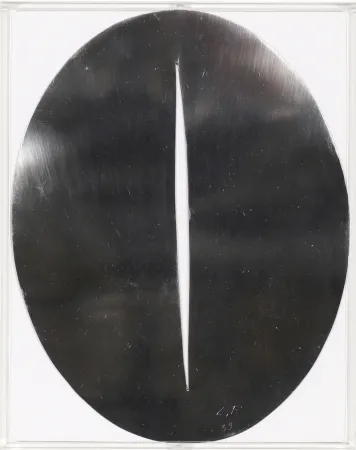 Múltiple Fontana - Portrait d’Antonin Artaud, by Otto Hahn (Steel)