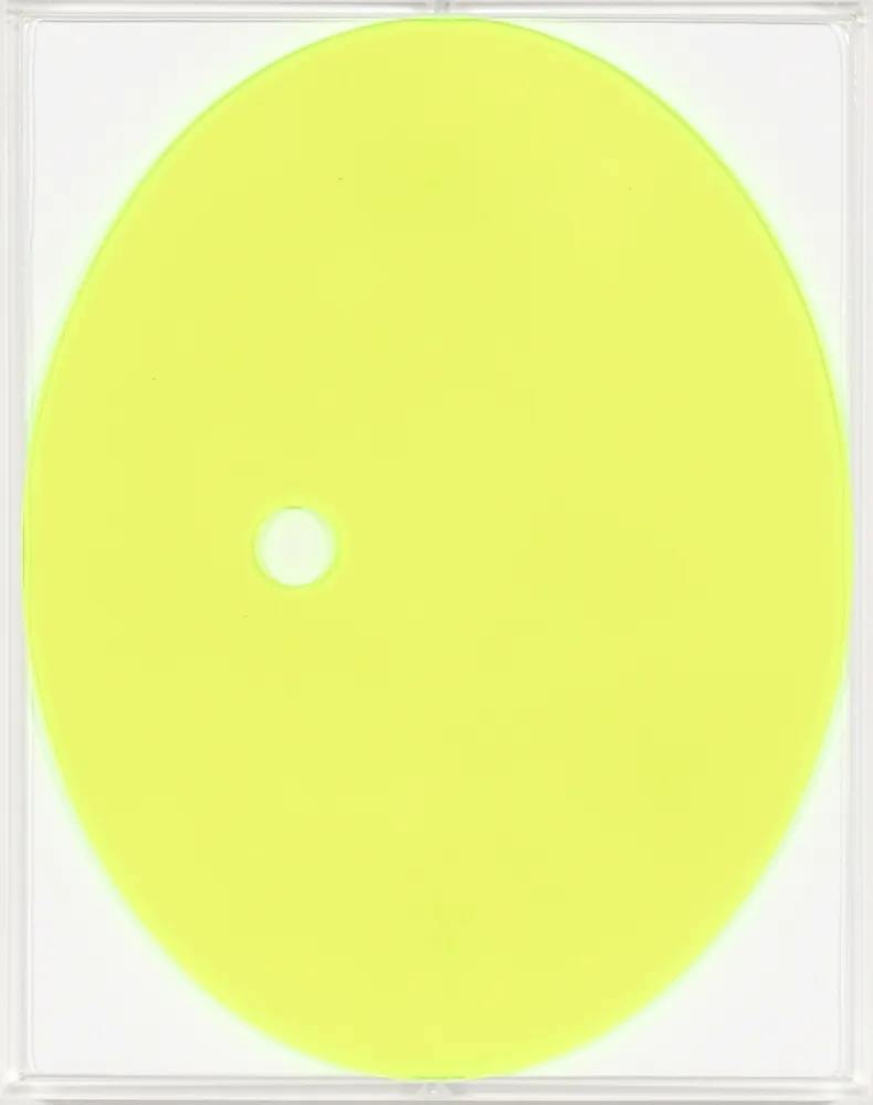 Múltiple Fontana - Portrait d’Antonin Artaud, by Otto Hahn (Yellow)