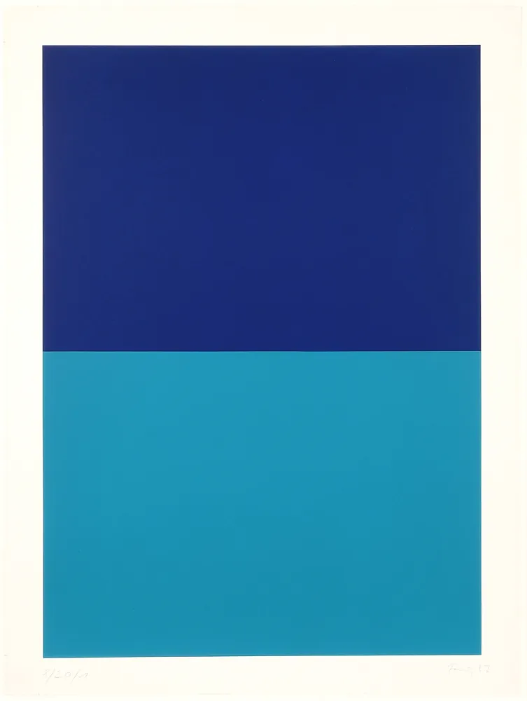 Serigrafía Forg - Ohne Titel 01