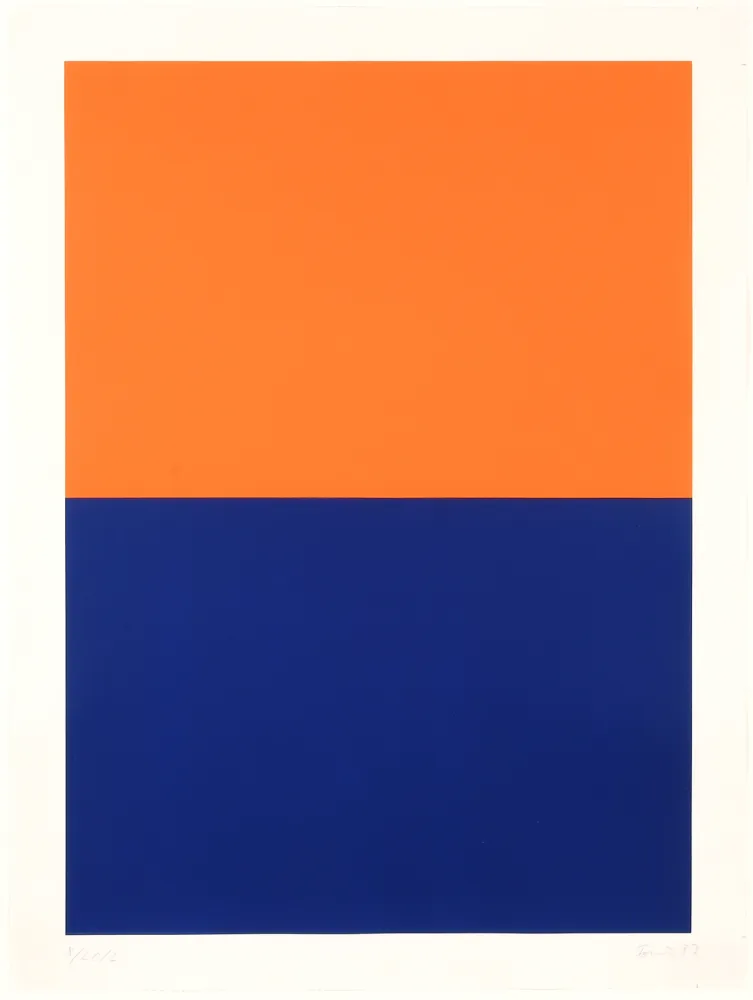 Serigrafía Forg - Ohne Titel 02