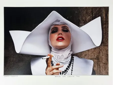 Fotografía Formento & Formento - Smoking Nun, Cinecitta Italy