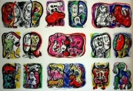 Litografía Forner - Sans titre