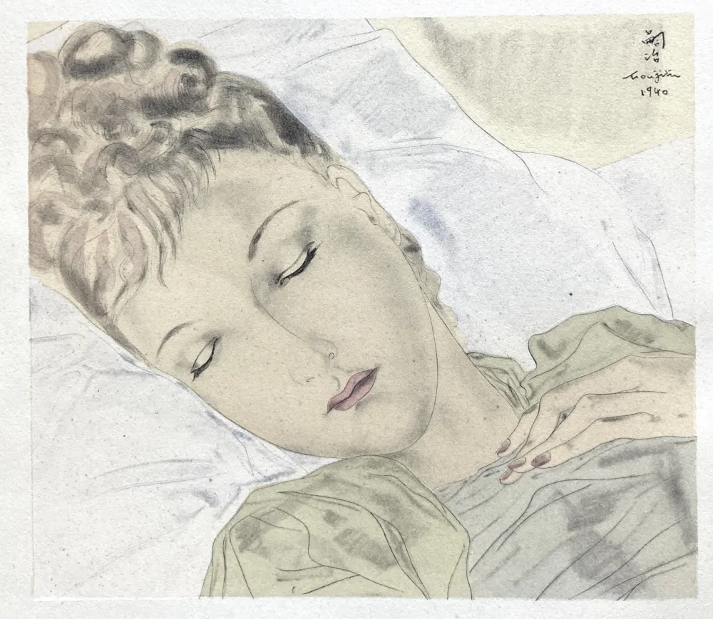 Sin Técnico Foujita - Foujita et Jean Giraudoux Combat avec L’image. 1941.