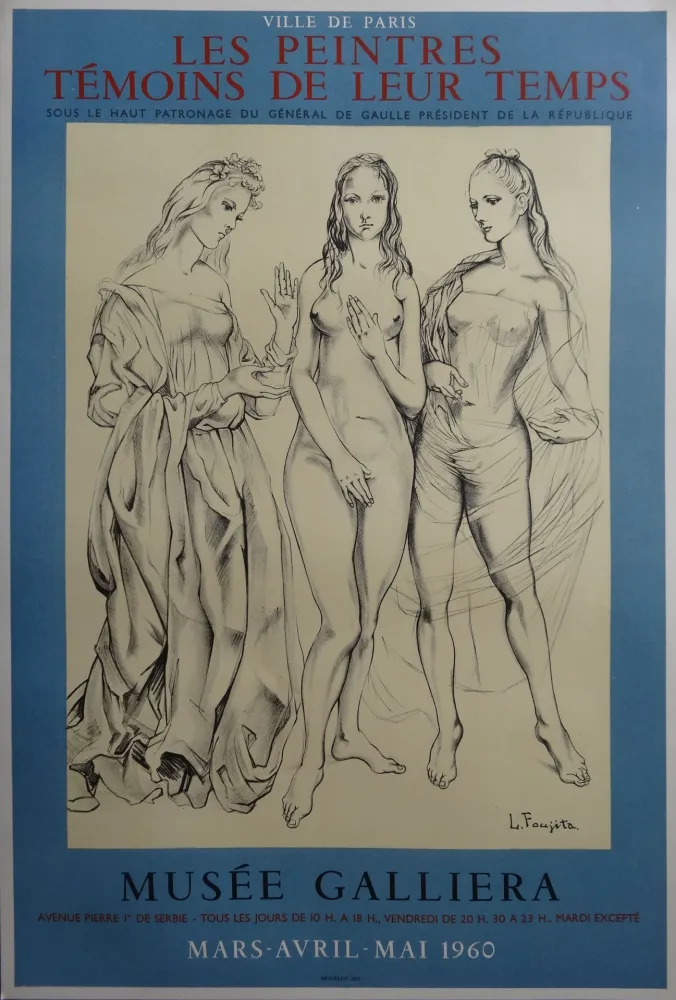 Libro Ilustrado Foujita - Les trois Graces : La Jeunesse