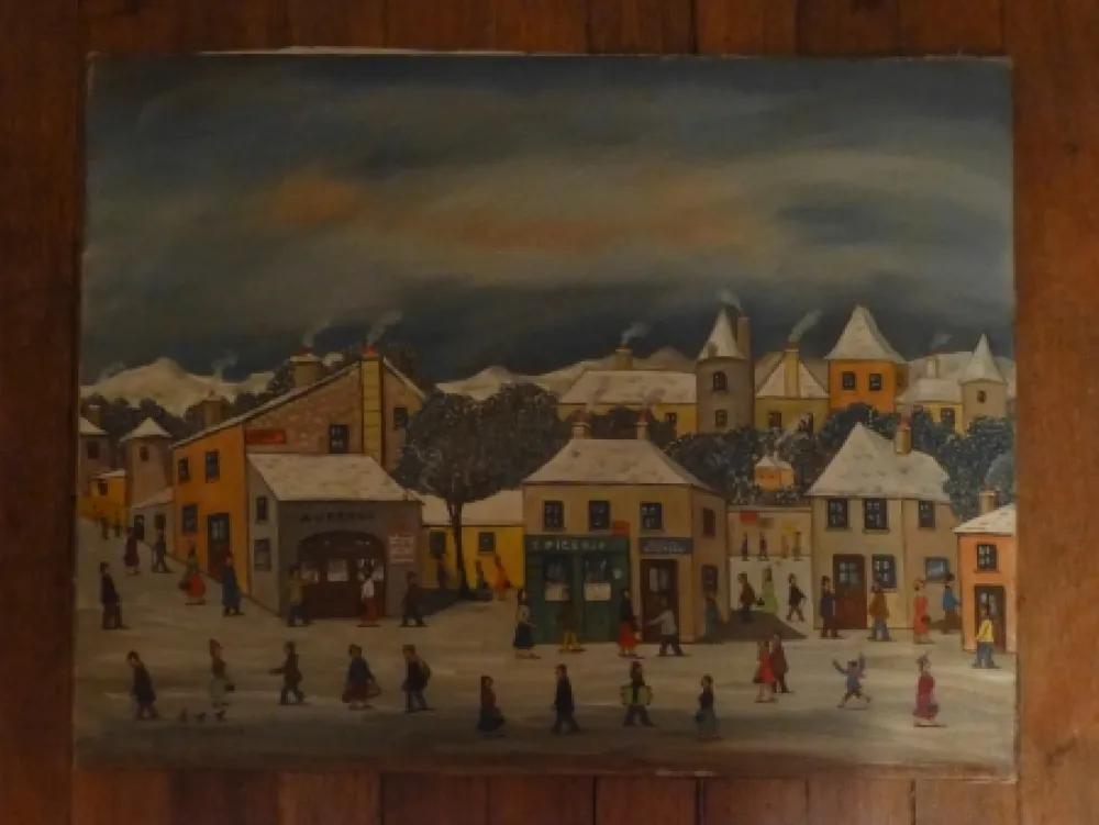 Sin Técnico Fous - Rue du Chateau , l'hiver