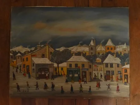 Sin Técnico Fous - Rue du Chateau , l'hiver