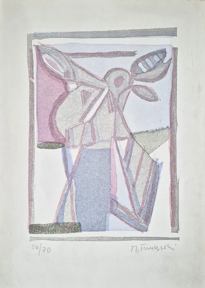 Grabado En Madera Francesconi - Composizione 2