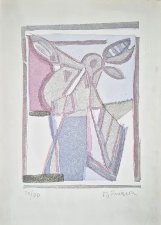 Grabado En Madera Francesconi - Composizione 2