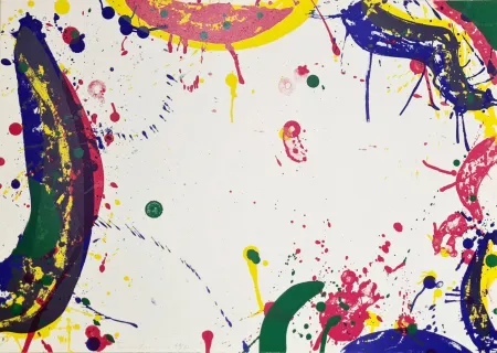 Litografía Francis - Colors in space