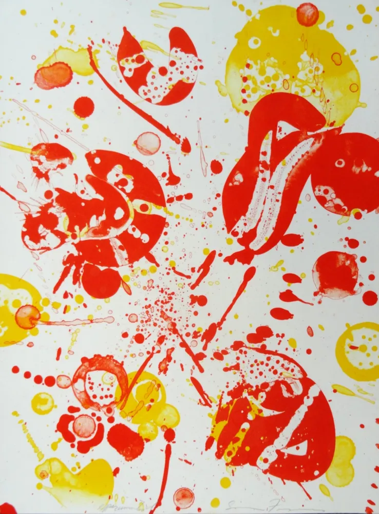 Litografía Francis - Composition