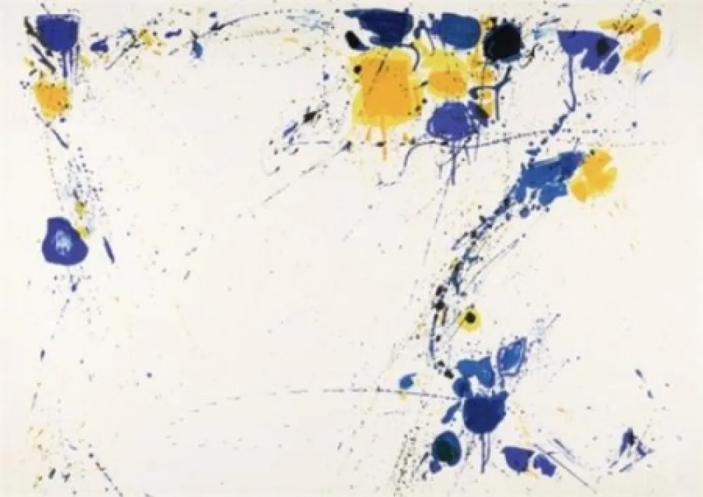 Litografía Francis - Footprint