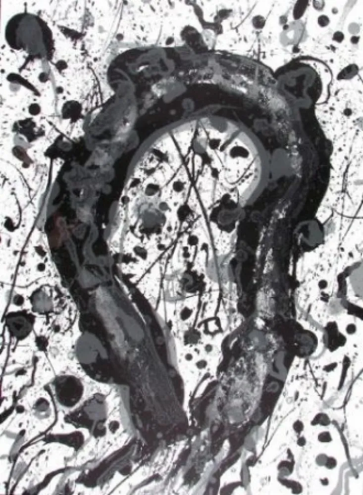 Litografía Francis - From poème dans le ciel