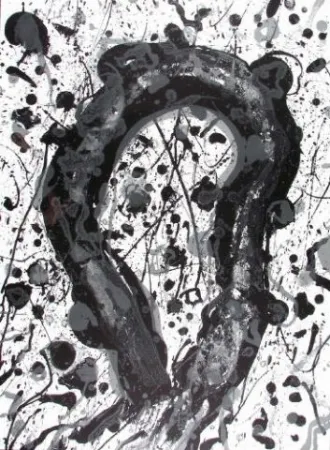 Litografía Francis - From poème dans le ciel