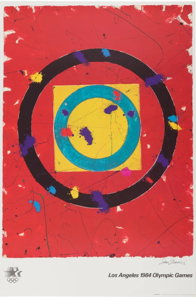 Litografía Francis - Los Angeles Olympic 1984 - Hand-signed