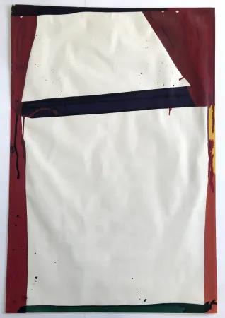 Serigrafía Francis - Sans titre (Lembark 243)