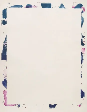 Litografía Francis - Sans Titre (SF 109) 