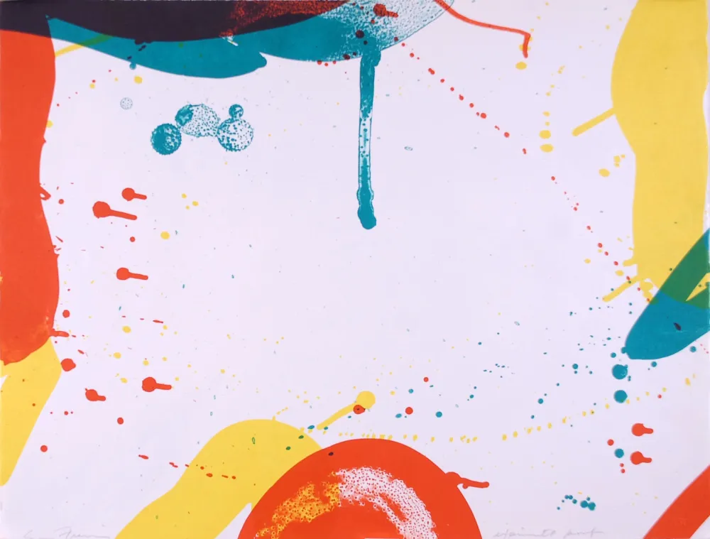 Litografía Francis - Sans titre - Untitled (SF-61)