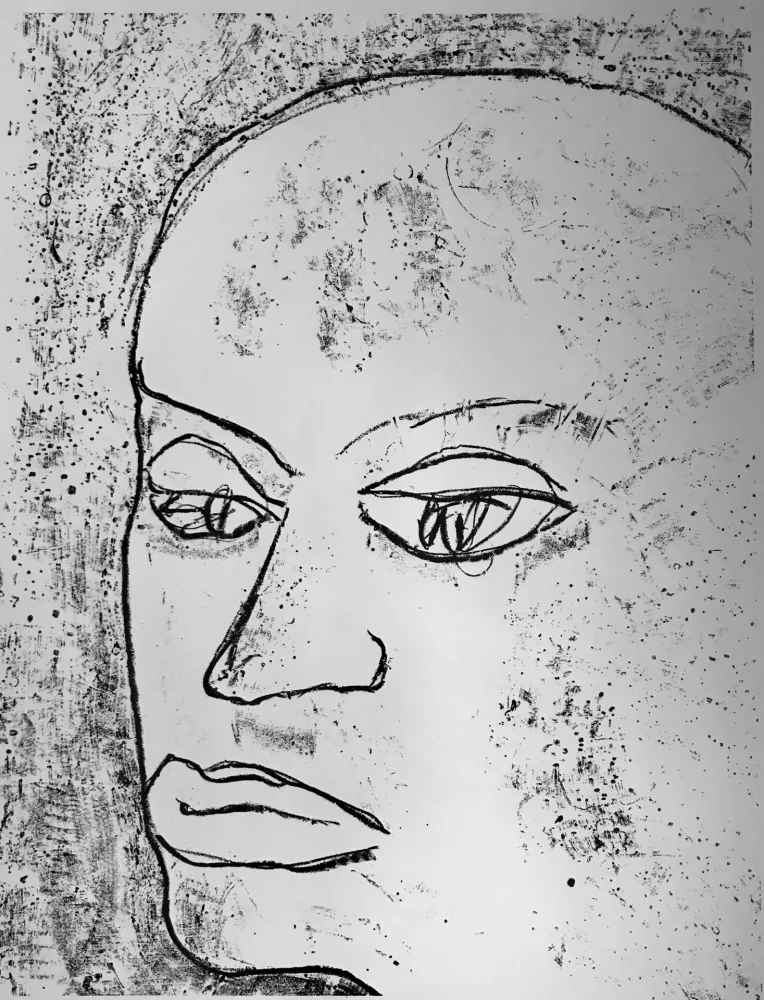 Litografía Francis - Self Portrait