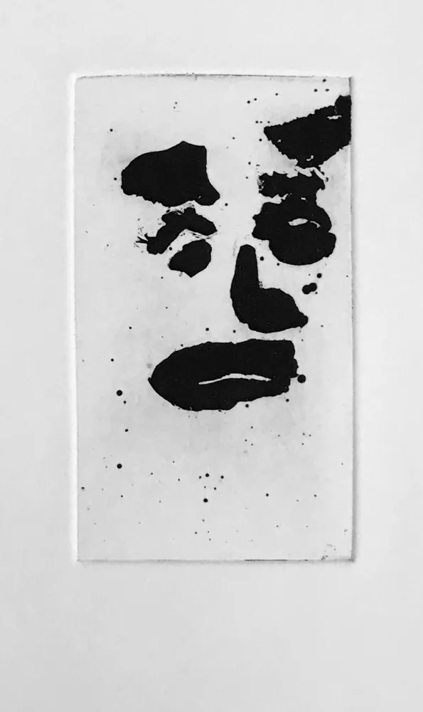 Aguatinta Francis - Self Portrait