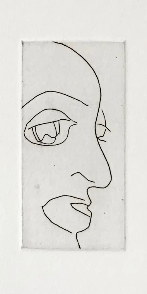 Aguatinta Francis - Self Portrait