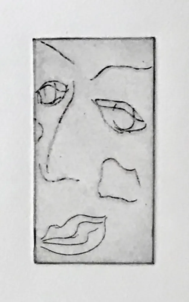 Aguatinta Francis - Self Portrait