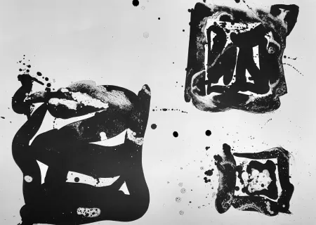 Litografía Francis - Third Stone