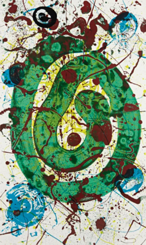 Serigrafía Francis - Untitled 1990